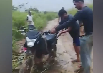 Entregador de merenda escolar morre após acidente de moto em Pacajá. (Foto: Redes Sociais)