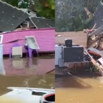 Balsa atinge e destrói casa na zona rural de Breves, no Marajó