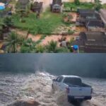 Chuvas intensas causam alagamentos e transbordamento de pontes em Medicilândia (PA)