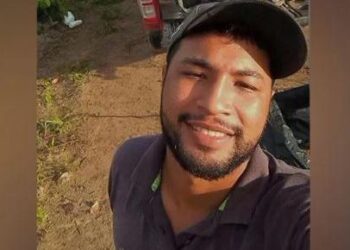 A imagem em destaque mostra a vítima do sinistro de trânsito. (Foto: Reprodução