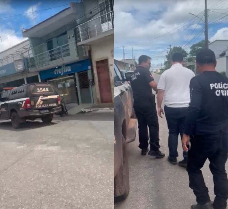 Gerente de instituição financeira é preso suspeito de aplicar golpes em idosos no Pará. — Foto: Divulgação