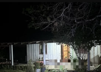 Homem é morto a tiros em frente à própria casa em Goianésia do Pará. (Foto: Correio de Carajás