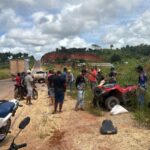 Idosa morre após colisão entre quadriciclo e caminhonete na BR-230, em Pacajá (PA)
