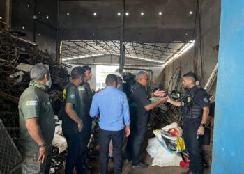 Operação Equi-cobre combate furto de cabos de energia e fiscaliza sucatarias em Altamira
