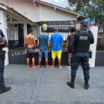Quatro suspeitos de tráfico de drogas são presos durante operação em Porto de Moz (PA)