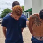 VÍDEO: Dois jovens são presos com drogas e simulacro de arma de fogo em Vitória do Xingu (PA)