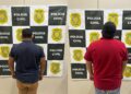 Suspeitos de golpes em pacotes de viagem foram presos em Belém — Foto: Polícia Civil PA/Divulgação
