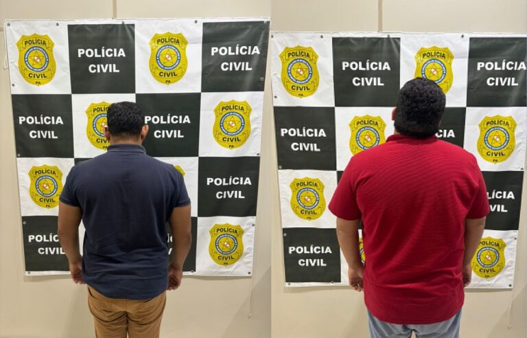 Suspeitos de golpes em pacotes de viagem foram presos em Belém — Foto: Polícia Civil PA/Divulgação