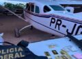 Ouro é apreendido em aeronave e dois suspeitos são presos pela PF e PRF em Itaituba. (Foto: PF