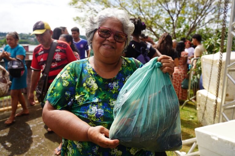 Cerca de duas mil famílias foram beneficiadas. Foto: Ascom/PMA