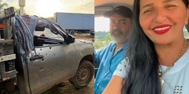 Em Pacajá, professora e marido caem em emboscada e têm veículo cravado de tiros; ela morreu