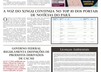 Edição 228: Jornal A Voz do Xingu