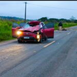 Acidente na Transamazônica: veículo fica destruído após atingir cavalo na BR-230