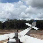 Aeronave cai em Benevides e marcas de sangue são encontradas no local
