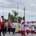 Fé e devoção: procissão reúne fiéis nas ruas de Vitória do Xingu (PA)