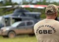 Operação da PF combate garimpo ilegal na divisa entre Pará e Amapá. (Foto: Polícia Federal)
