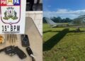 Quatro pessoas são presas após apreensão de ouro e avião suspeito em Belterra. (Reprodução/ redes sociais)