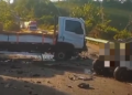 Duas pessoas morrem em colisão entre carro e caminhão na BR-230, em Novo Repartimento. (Foto: Redes Sociais)