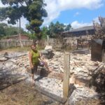 Incêndio destrói residência em agrovila de Medicilândia e moradora pede ajuda para recomeçar