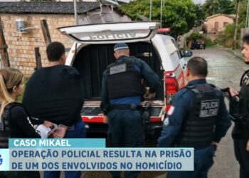 VÍDEO: Polícia prende acusado de envolvimento em assassinato em Vitória do Xingu, no Pará