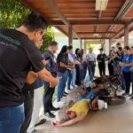 Simulação de acidente alerta colaboradores do Hospital Público da Transamazônica