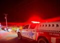 A imagem em destaque mostra o local do acidente. (Foto: Divulgação | PM)