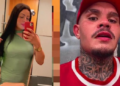 Influenciadora Paola Brattcho e lutador de MMA Yago Costa (Foto: reprodução instagram paolabrattcho/irmaoscaveirafight