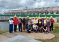 Grupo atendido pelo Caps Adulto de Altamira visita a Usina Belo Monte em atividade terapêutica