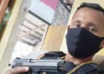 Suspeito de feminicídio, “Dedê” morreu em confronto com a Polícia Militar na manhã desta terça-feira (21), em Igarapé-Açu, no nordeste do Pará (Foto: Reprodução | Redes sociais)