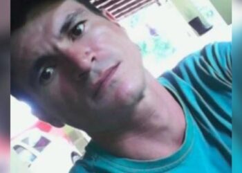 A imagem em destaque mostra o homem que morreu após ser esfaqueado pelo cunhado. (Foto: Reprodução | Portal Pebão)