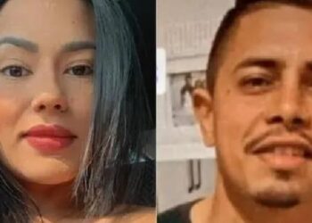 Os irmãos Gabrielle Souza Mota, 25 anos, e Andrey Pereira Mota, 31, foram mortos em Canaã dos Carajás, no sudeste do Pará (Foto: Reprodução | Folha do Progresso)