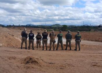Operação Federal Extractio II teve como objetivo coibir atividades clandestinas de garimpagem e de extração mineral, além de desarticular estruturas utilizadas na exploração ilegal de recursos minerais (Foto: Divulgação/PF Pará)
