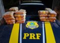 PRF apreende 32 quilos de maconha escondidos em carro na BR-230, em Novo Repartimento