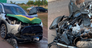 Em razão da intensidade do impacto, Felipe Maia Costa não resistiu aos ferimentos e morreu ainda no local, antes da chegada das equipes de socorro. (Foto: Reprodução | Redes sociais)