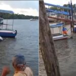 Capitania dos Portos avaliará se houve danos ambientais após ônibus cair em rio, em Barcarena