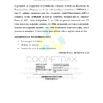 Edital de Convocação para Assembleia Extraordinária da COOPETRAX