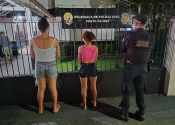 Duas mulheres são presas suspeitas de furtar produtos de farmácia em Porto de Moz