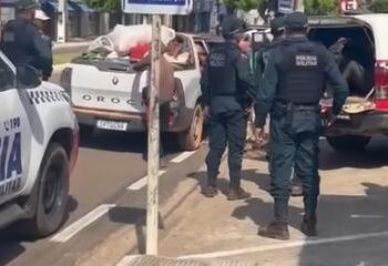 fonte Grupo suspeito de organizar suposta invasão de terra é preso com armas no Pará. (Reprodução/ redes sociais)