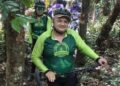 Ciclista Itamar sentiu-se mal durante evento em Capitão Poço (Foto: Ramirez Barreto