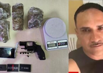 Jessileno Pinheiro da Silva - suspeito de tráfico de drogas - morreu durante abordagem policial, nesta quarta-feira (05). (Reprodução Redes Sociais)