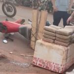 Motoqueiro transportava mais de 30 kg de drogas quando caiu na BR-230, em Medicilândia, diz polícia