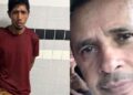 A imagem em destaque mostra o suspeito preso (à esquerda) e a vítima do homicídio (à direita). (Foto: Reprodução | Giro Portal)