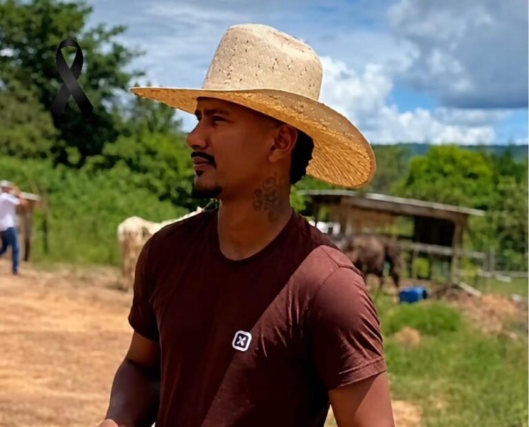 A vítima foi identificada como Railton Almeida Lima, que morava em Parauapebas e participava da programação no município — Foto: Redes Sociais.