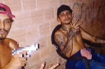 Suspeitos de roubo trocam tiros com a polícia e morrem durante fuga em Redenção. (Reprodução/ redes sociais)