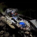 Uruará: Carreta carregada de arroz tomba na “Curva da Morte” da Transuruará